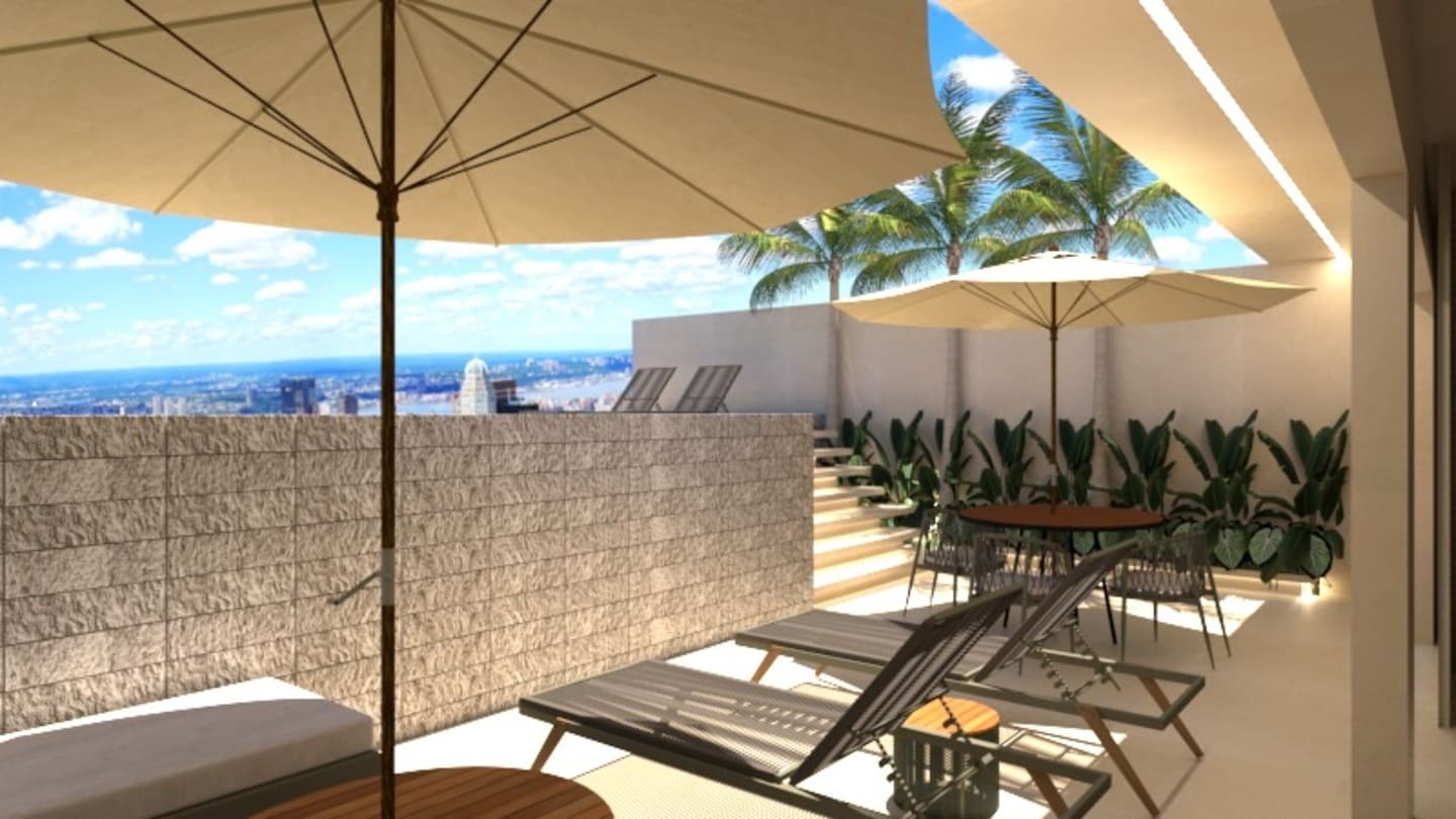 Area de lazer 3 do Blue Ocean Residence em Porto Belo SC