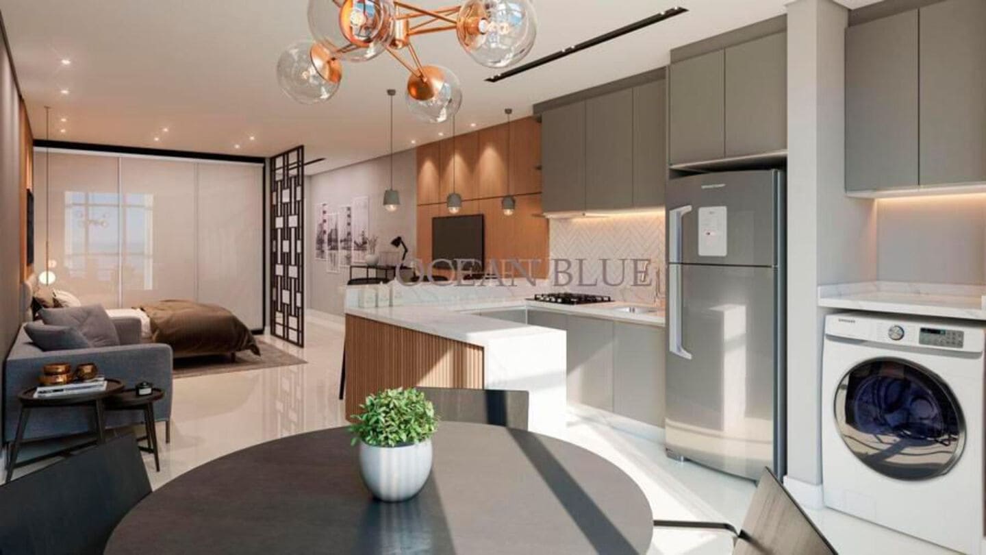 Render 5 do Blue Ocean Residence em Porto Belo SC