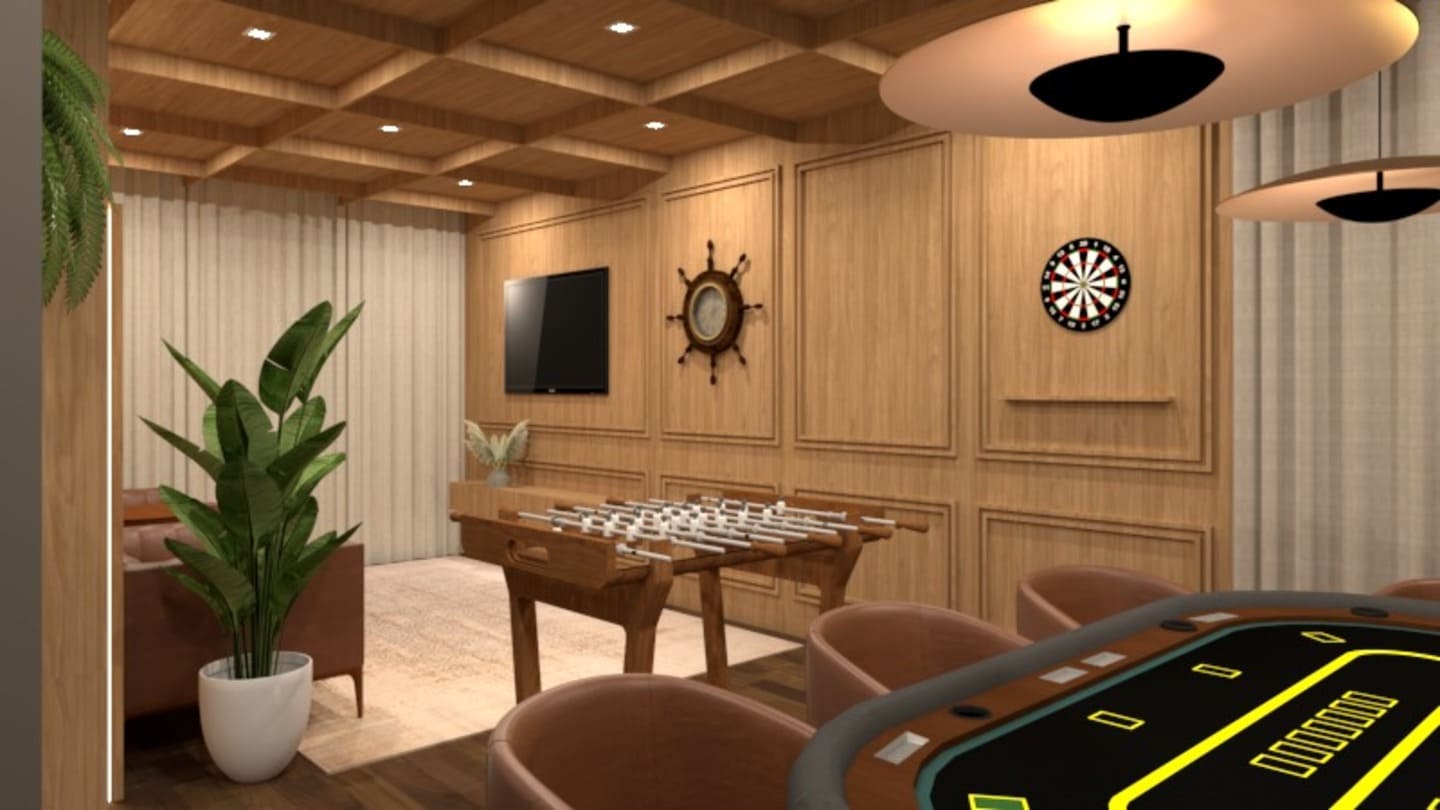 Area de lazer 9 do Blue Ocean Residence em Porto Belo SC