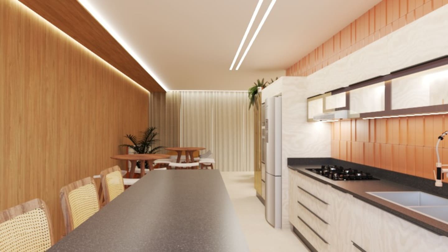 Render 4 do Blue Ocean Residence em Porto Belo SC