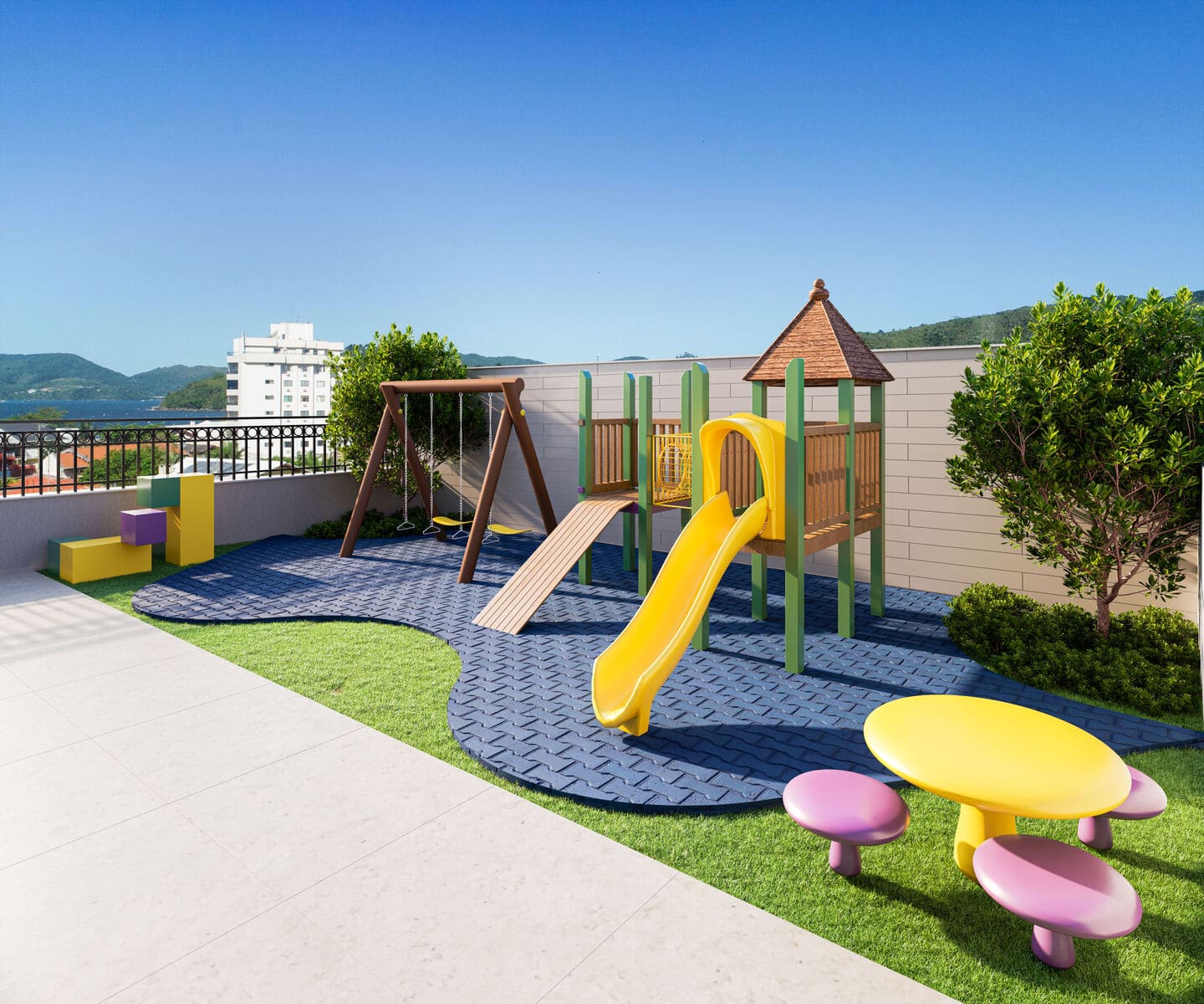 Render 10 do Celebration Village Residence em Porto Belo SC