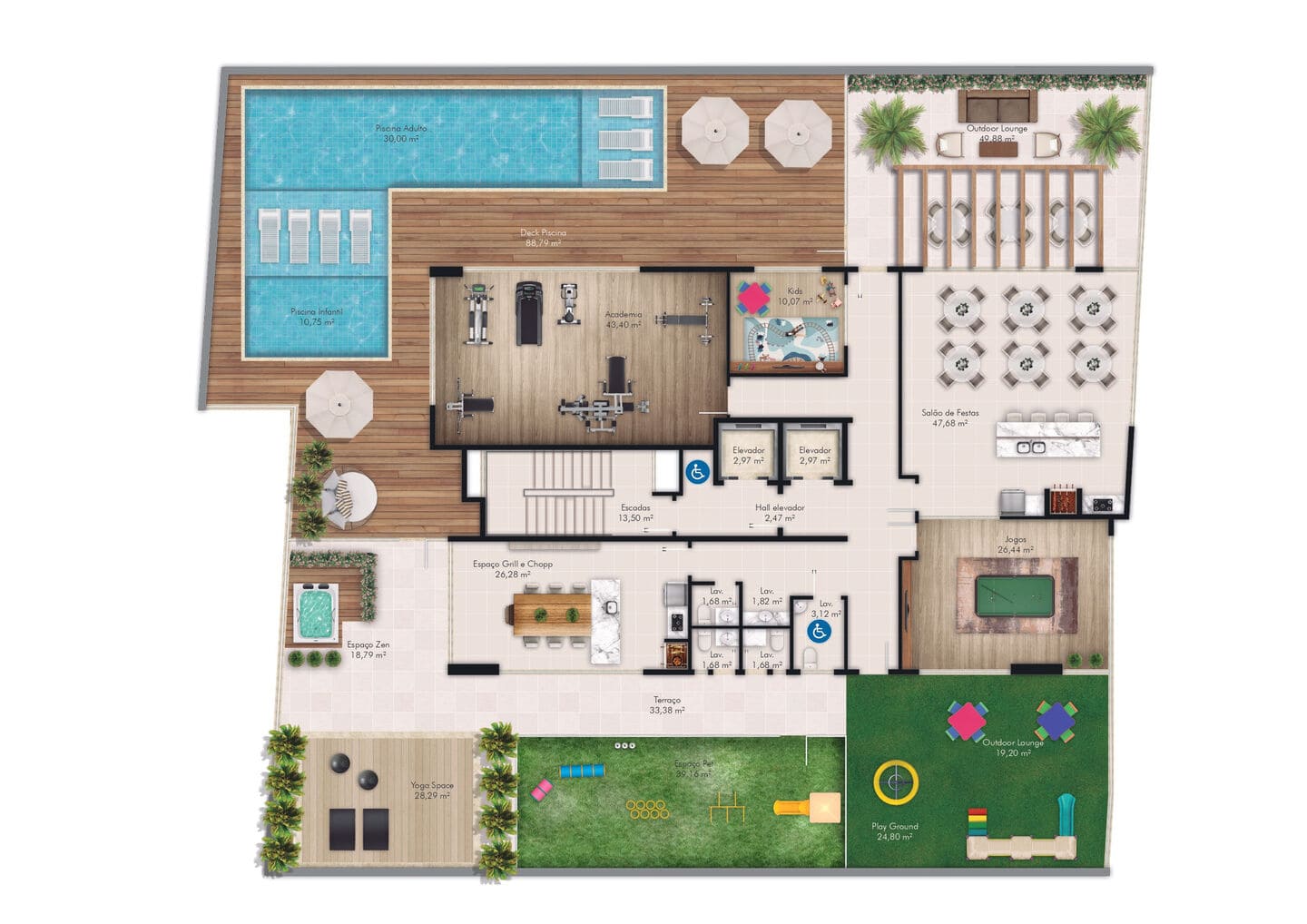 Planta 4 do Celebration Village Residence em Porto Belo SC
