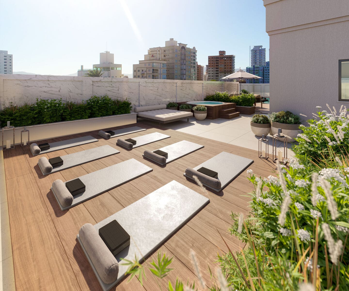 Render 8 do Celebration Village Residence em Porto Belo SC