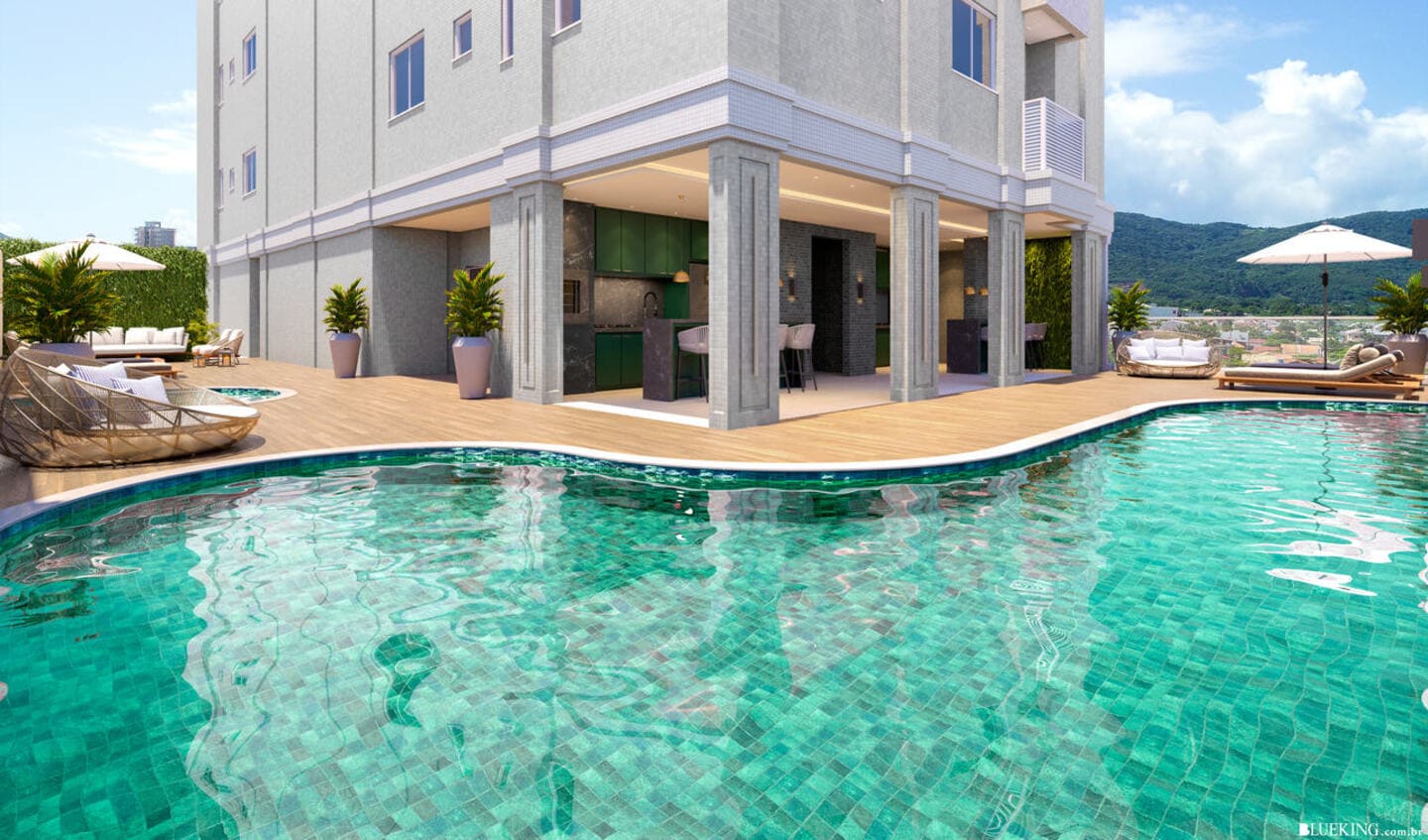 Render 1 do Celestina Palace em Porto Belo SC