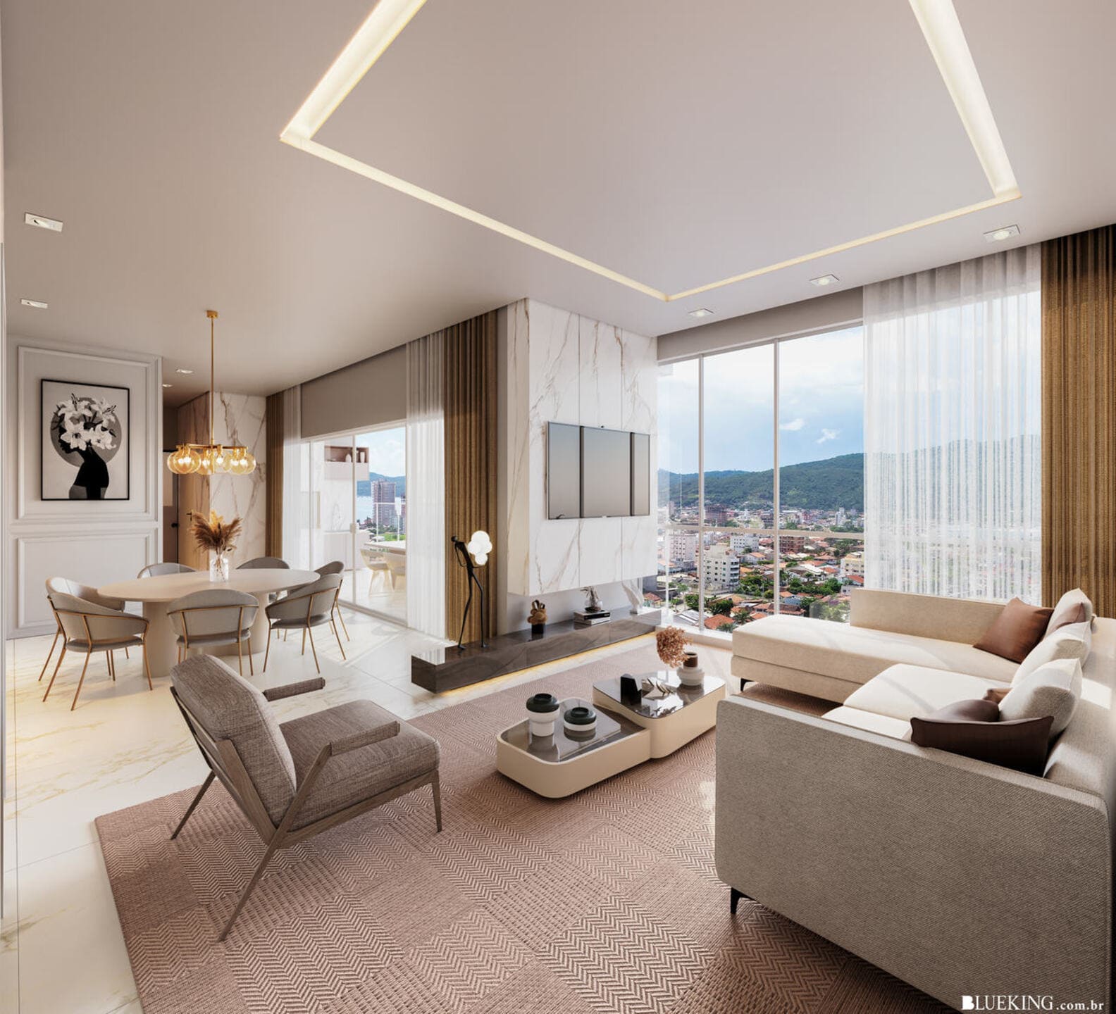 Render 2 do Celestina Palace em Porto Belo SC
