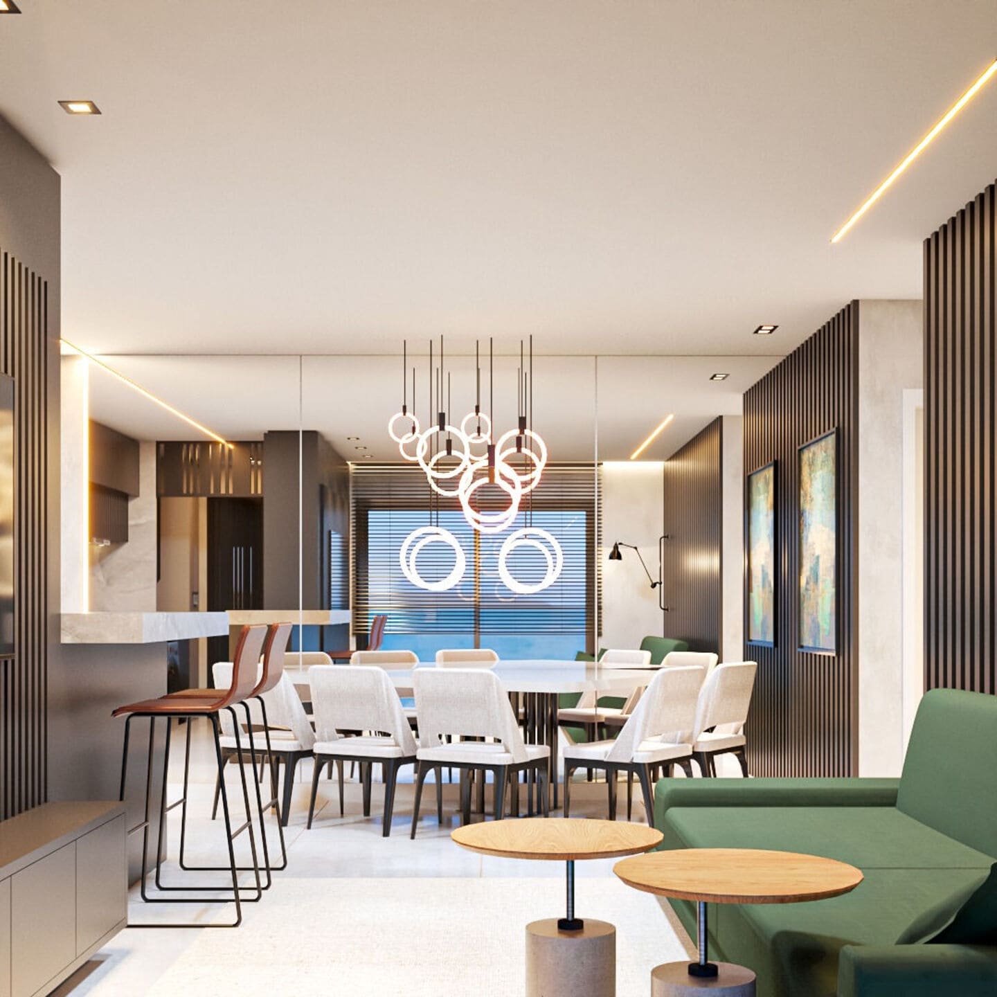 Render 2 do Diamond Hill Residence em Porto Belo SC