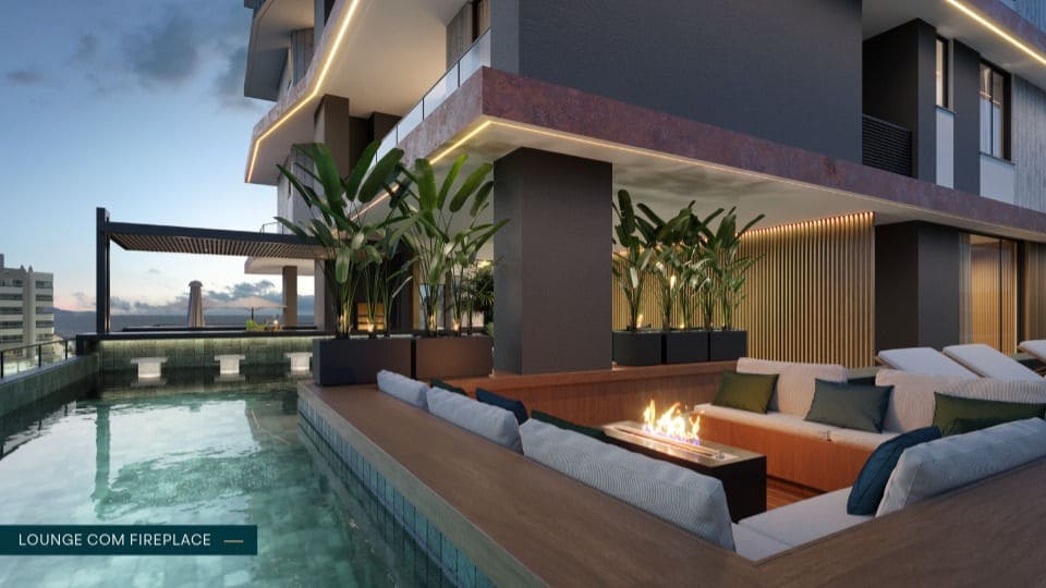 Area de lazer 2 do Diamond Hill Residence em Porto Belo SC