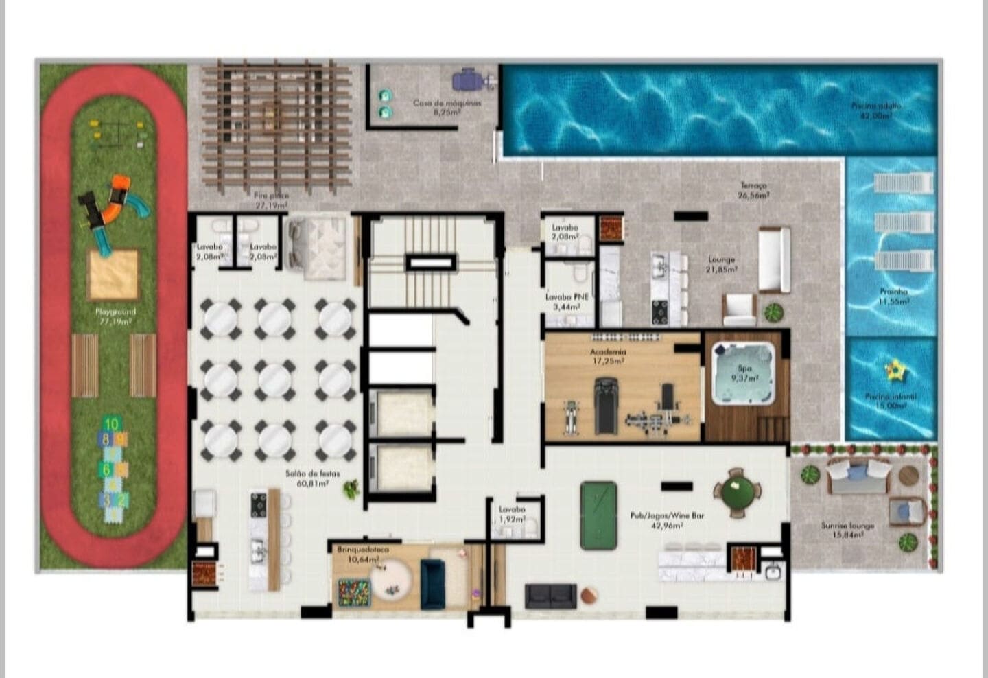 Planta 2 do Dom Lucca em Porto Belo SC