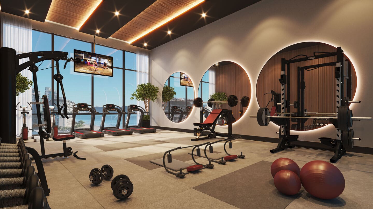 Area de lazer 6 do Emaar Exclusive em Porto Belo SC