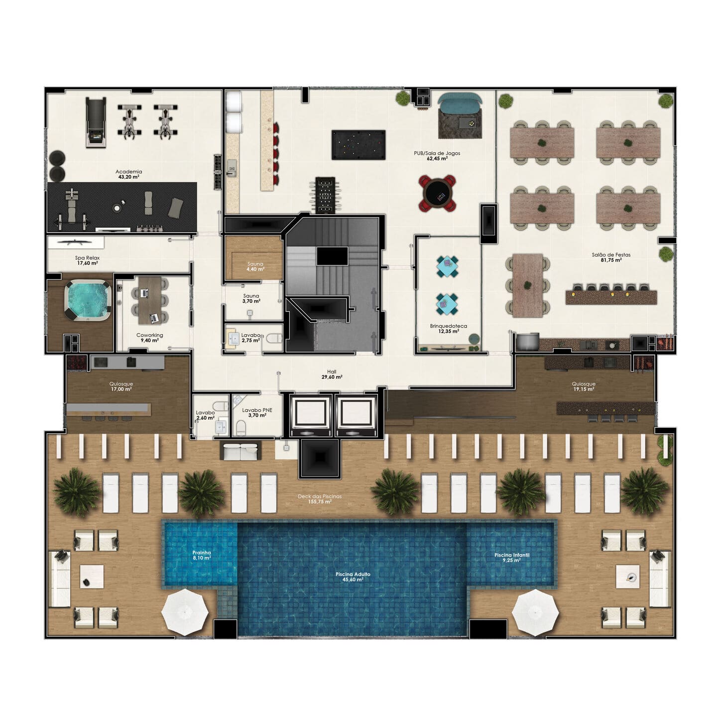 Planta 8 do Fa Bene Residenza em Porto Belo SC