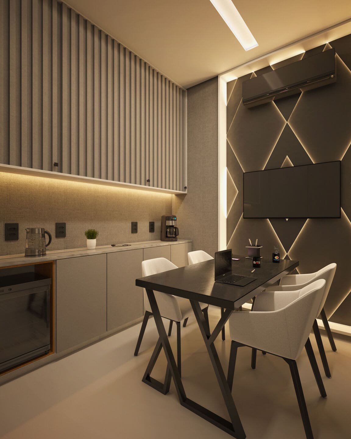Render 8 do Fa Bene Residenza em Porto Belo SC