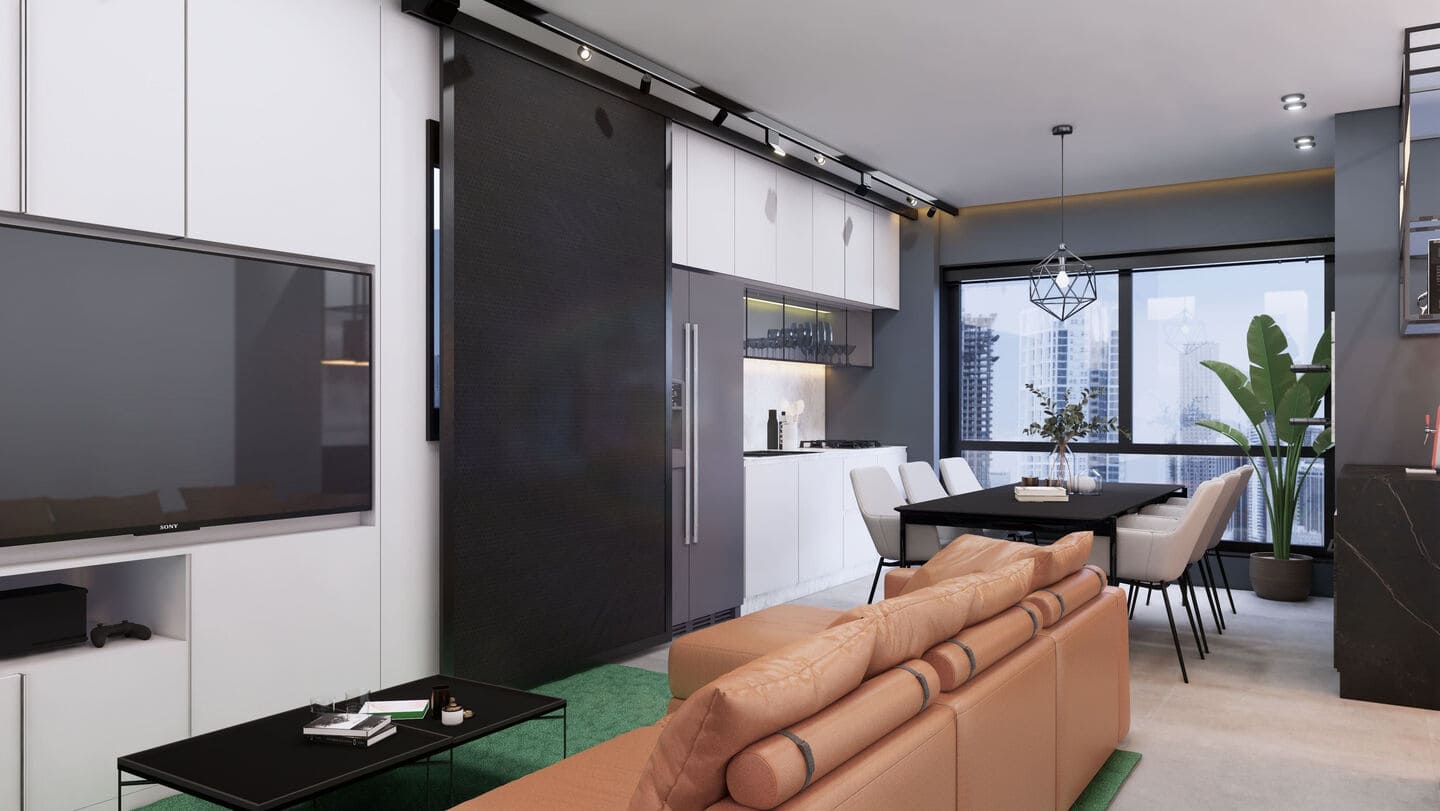 Render 5 do Flow Aptos em Porto Belo SC