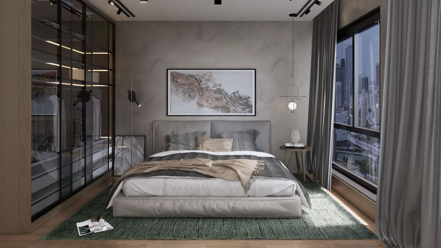 Render 7 do Flow Aptos em Porto Belo SC