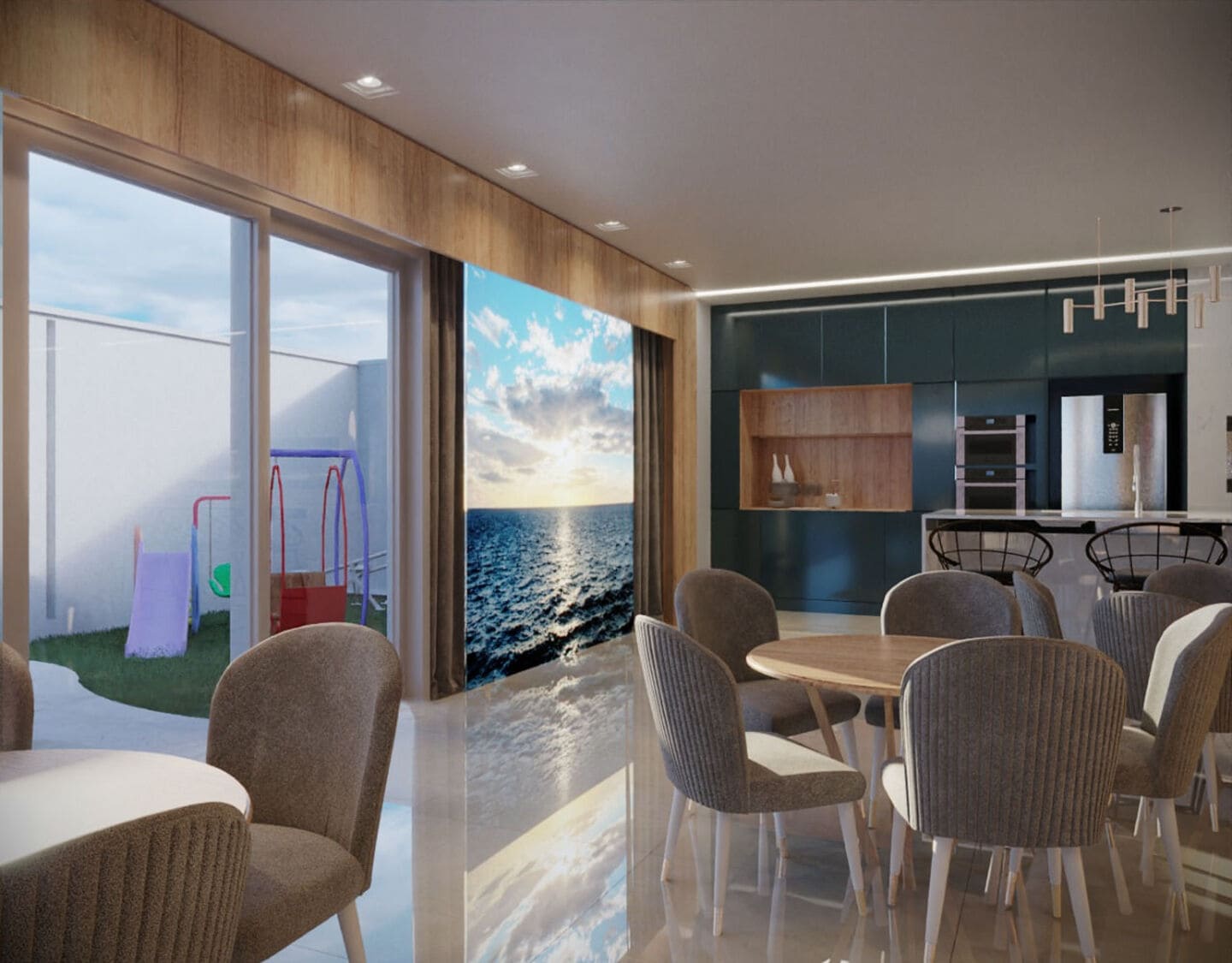 Area de lazer 9 do Harmony of the Seas em Porto Belo SC