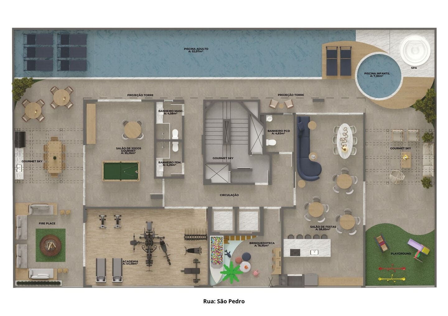 Planta 2 do Harmony of the Seas em Porto Belo SC