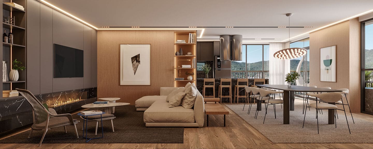 Render 3 do Hera Phacz Home em Porto Belo SC