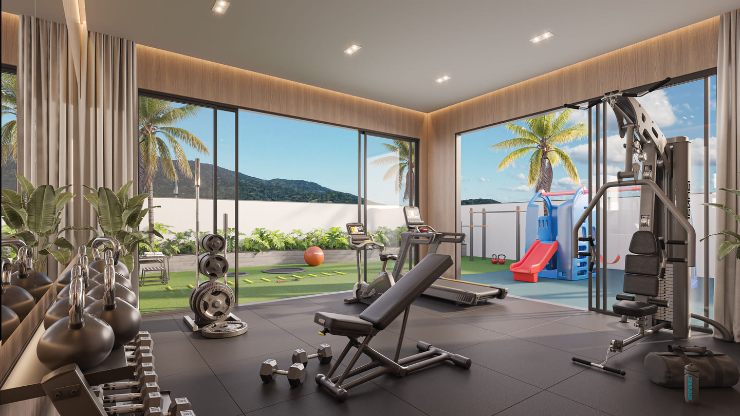 Render 9 do IVY Residence em Porto Belo SC