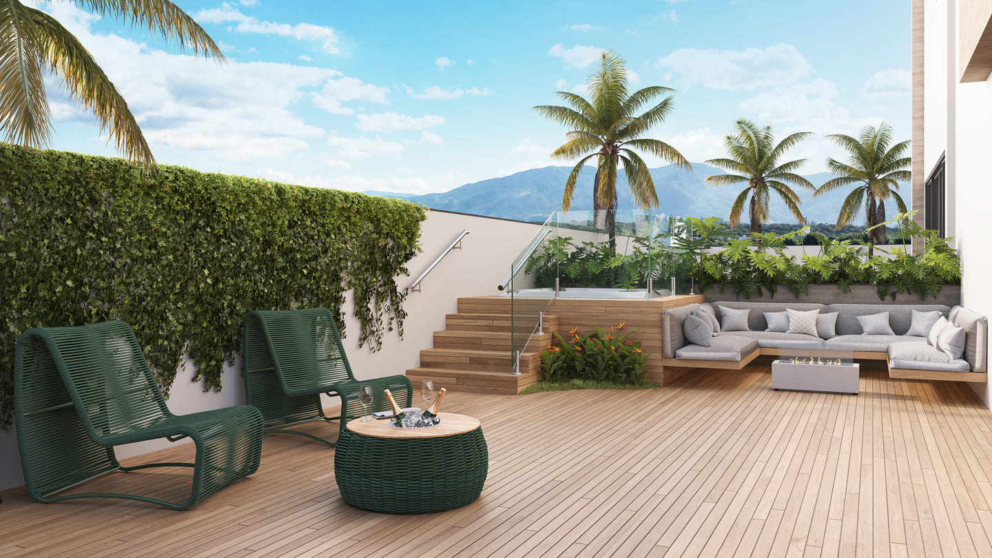 Render 1 do IVY Residence em Porto Belo SC