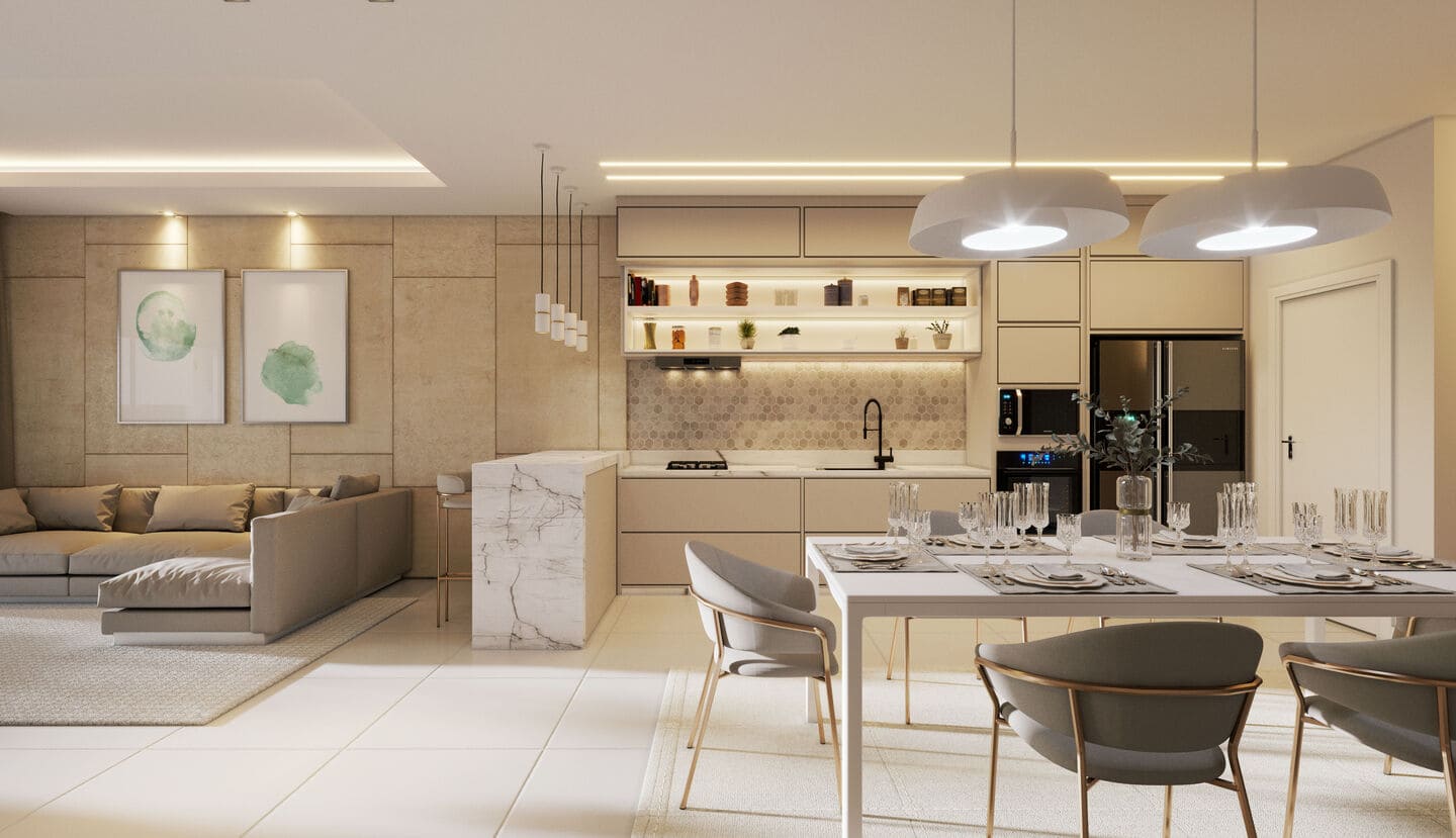 Render 3 do Ilha de Sardenha Residencial em Porto Belo SC