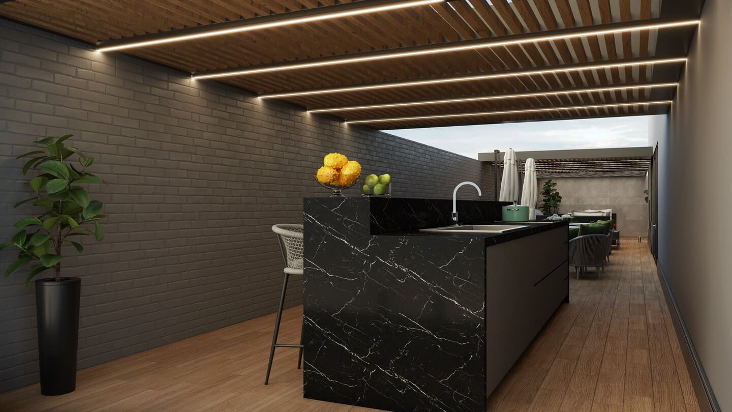 Area de lazer 2 do Iluminato Residence em Porto Belo SC