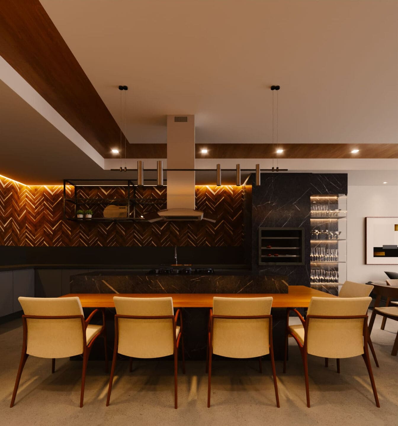 Render 8 do L’Acqua View em Porto Belo SC
