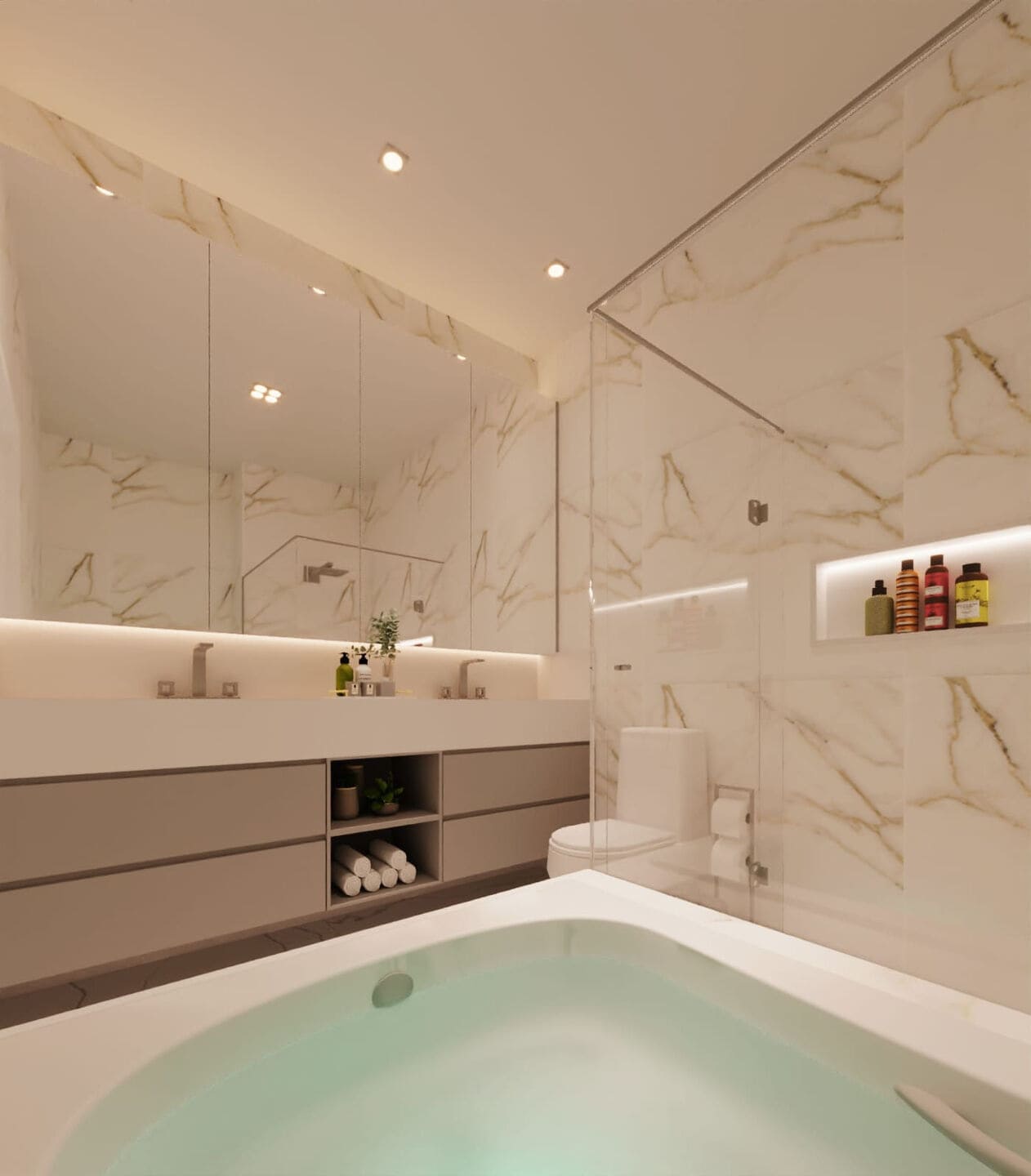 Render 14 do L’Acqua View em Porto Belo SC