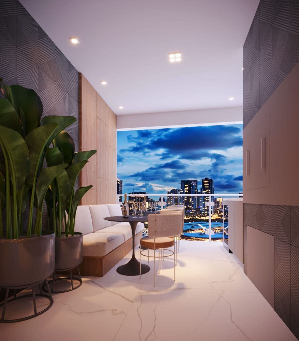 Render 2 do L’Acqua View em Porto Belo SC