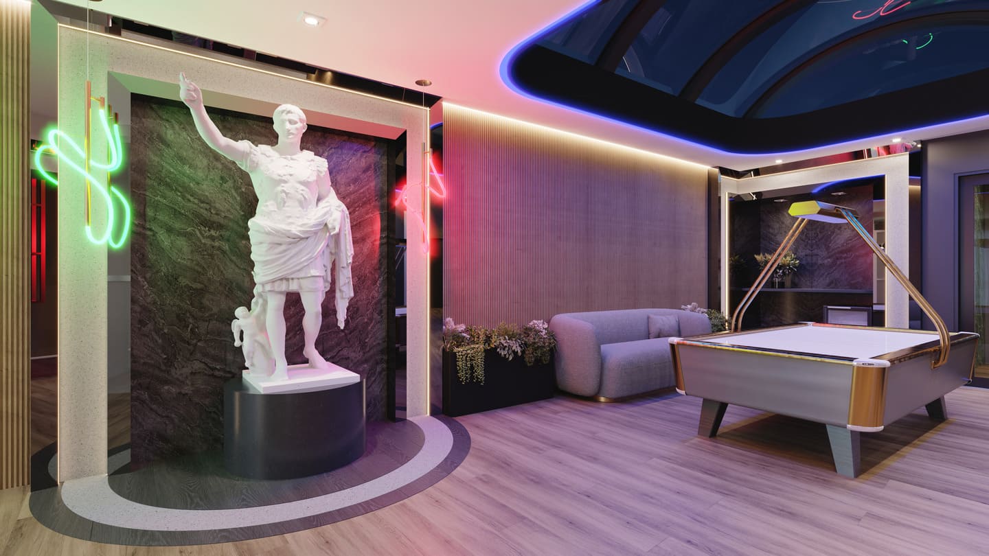 Area de lazer 5 do Las Vegas Home Club em Porto Belo SC