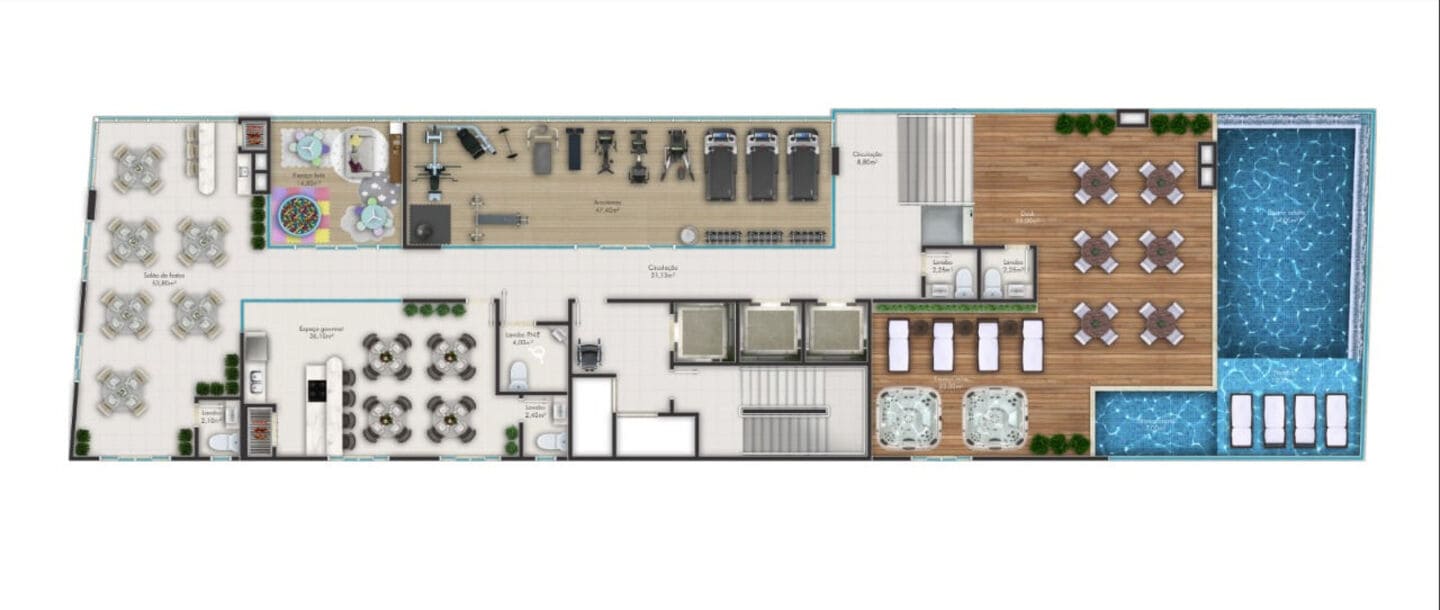 Planta 2 do Macau Exclusive em Porto Belo SC