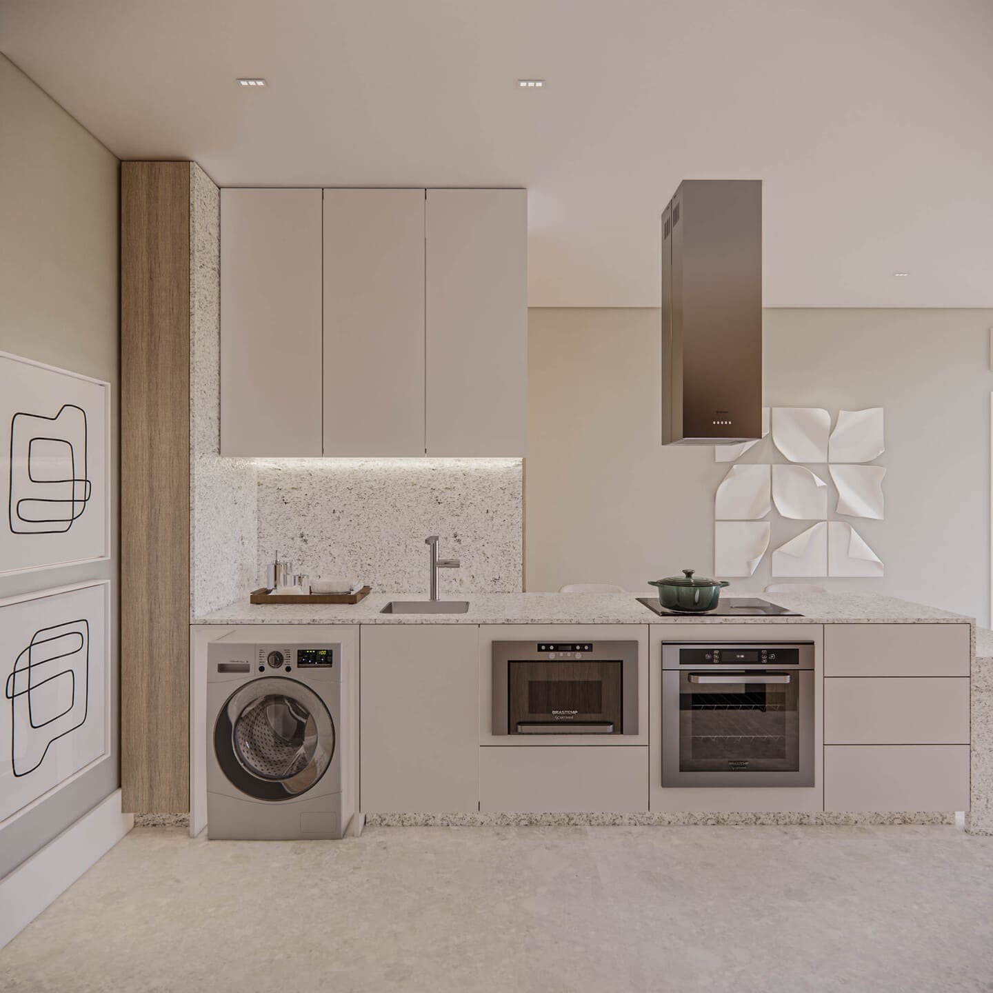 Render 9 do Mahalo Residence em Porto Belo SC