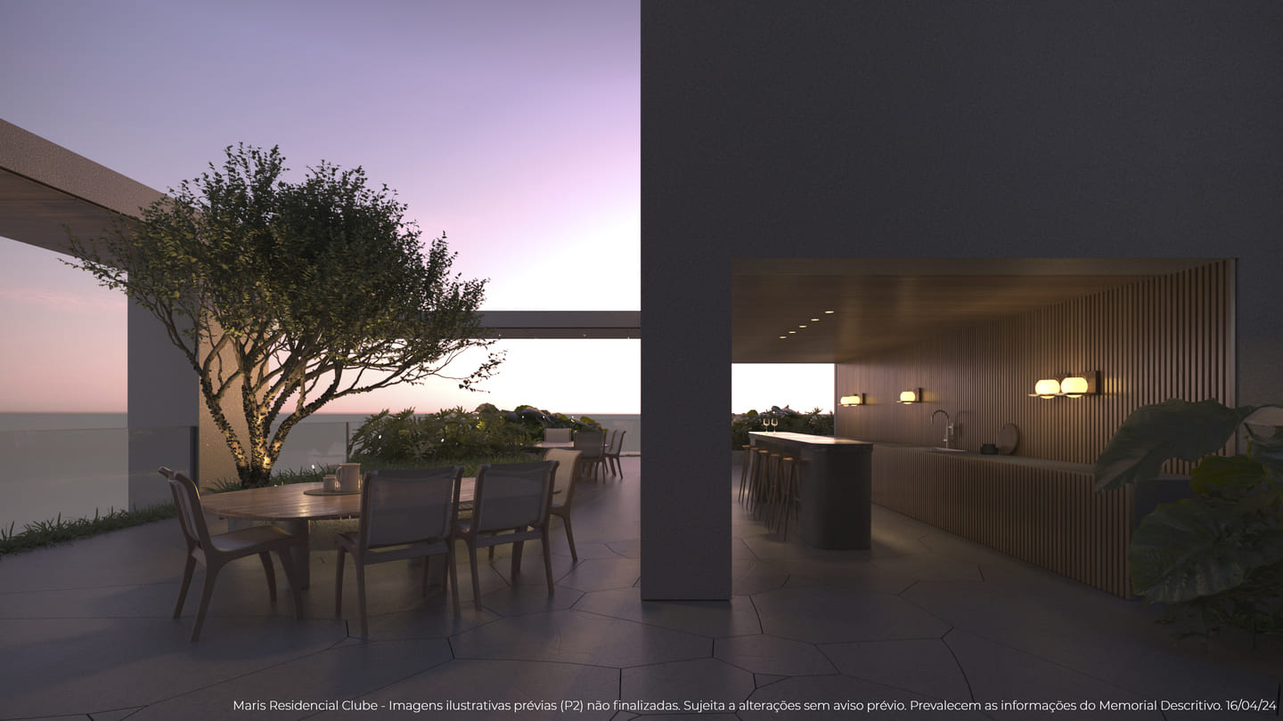 Render 20 do Maris Residencial Clube em Porto Belo SC