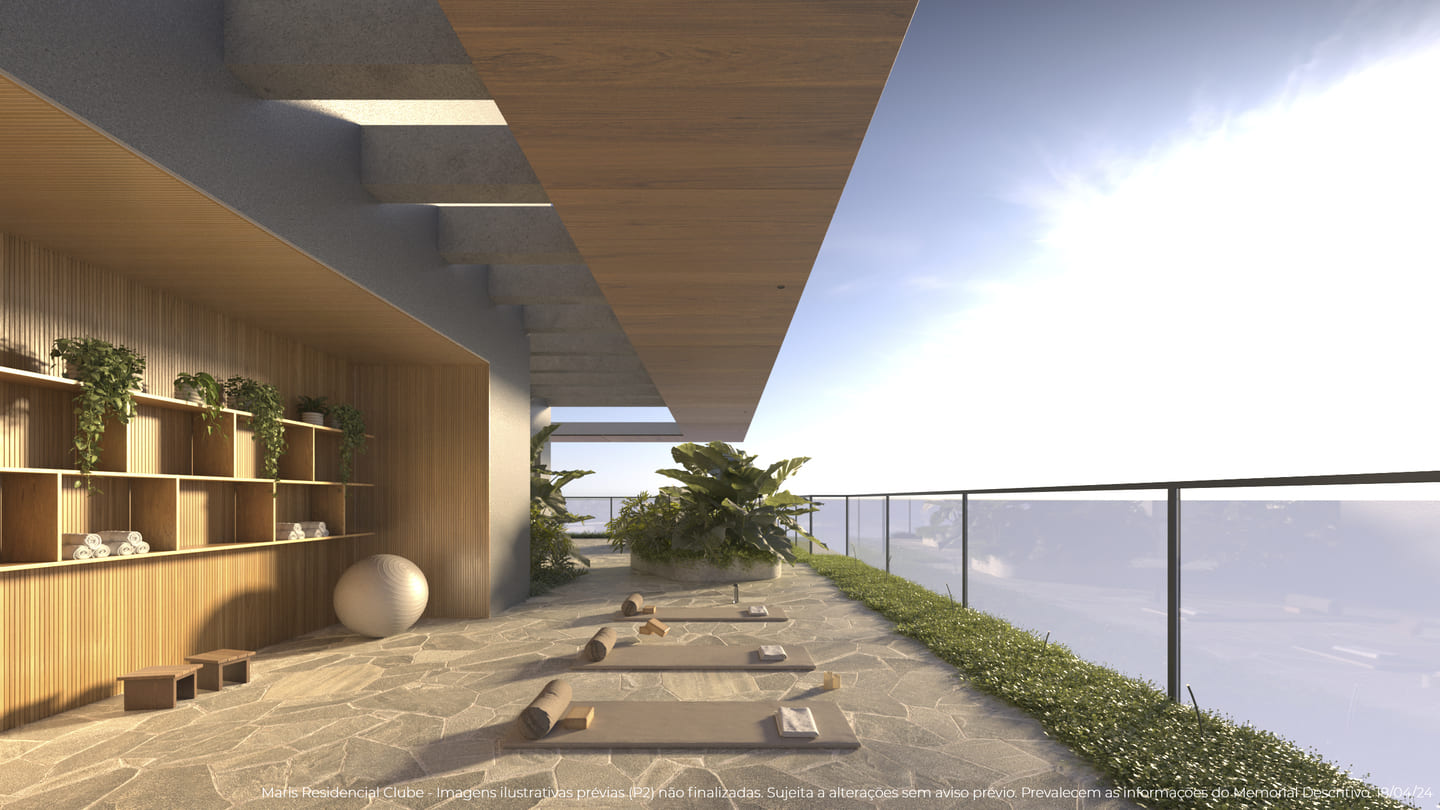 Render 21 do Maris Residencial Clube em Porto Belo SC