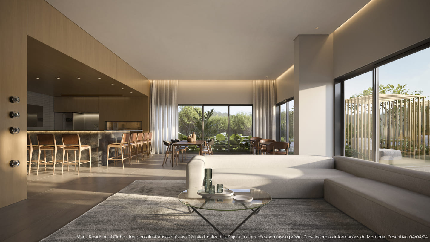Render 26 do Maris Residencial Clube em Porto Belo SC