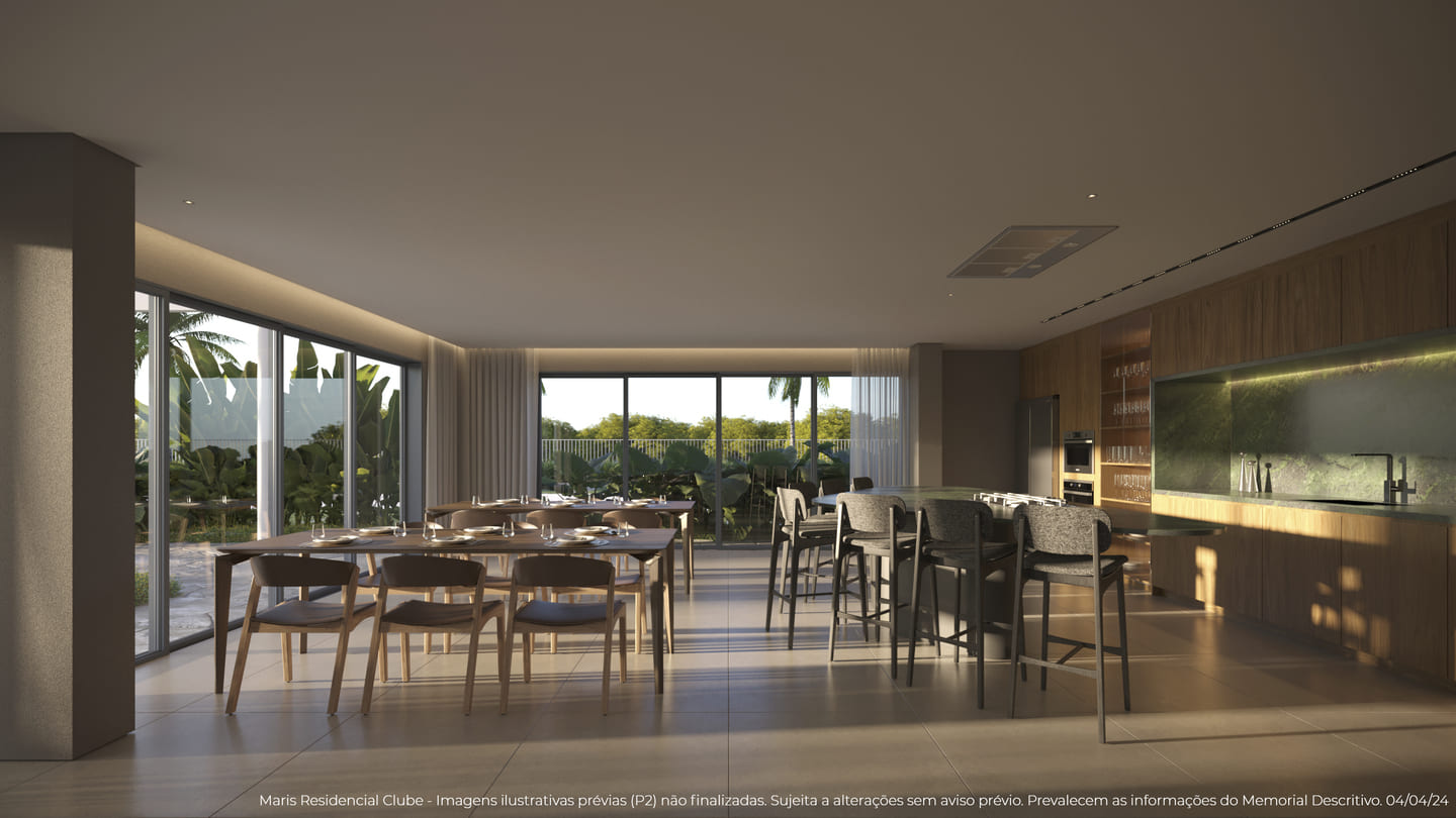 Render 18 do Maris Residencial Clube em Porto Belo SC