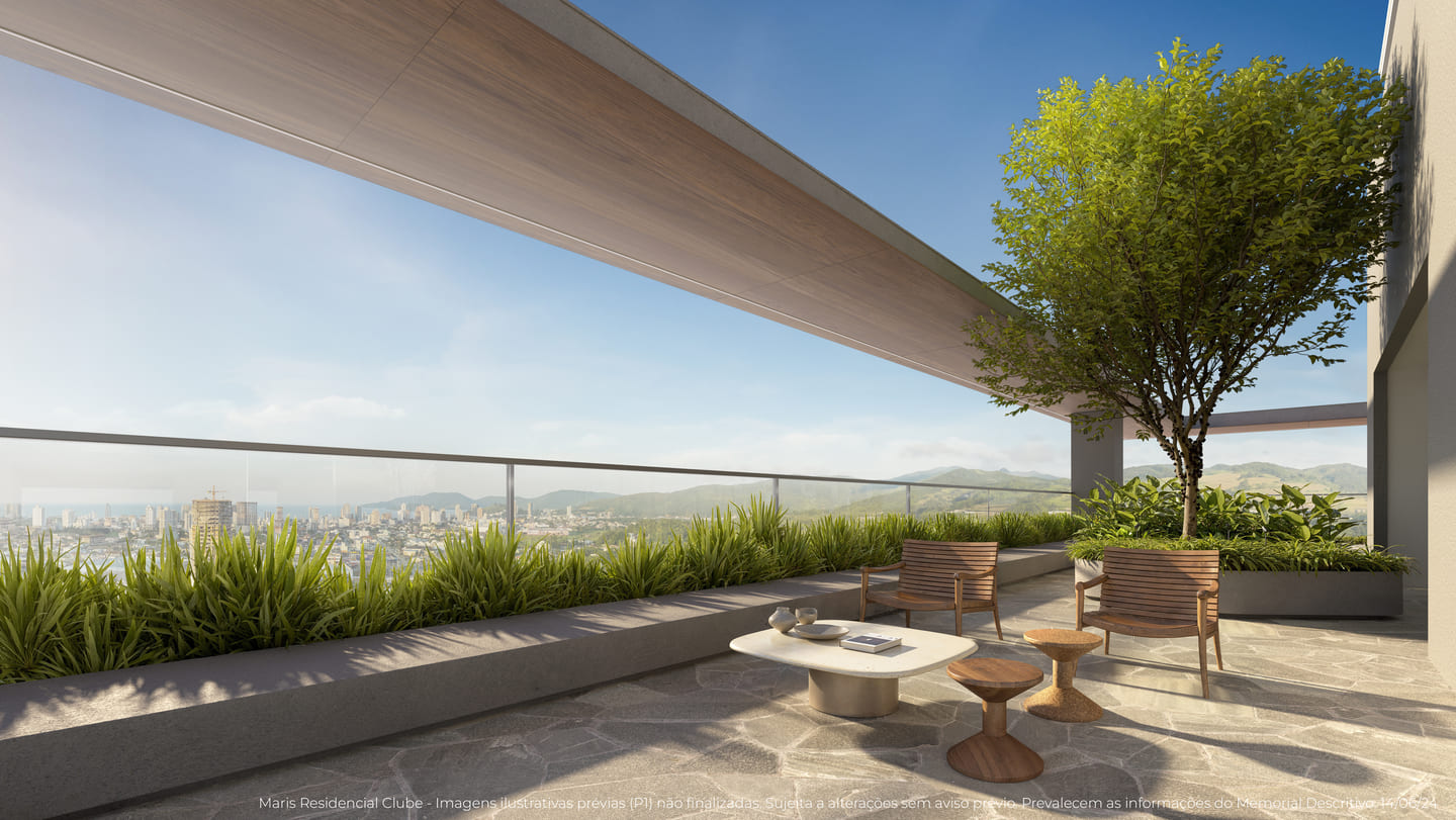 Render 13 do Maris Residencial Clube em Porto Belo SC