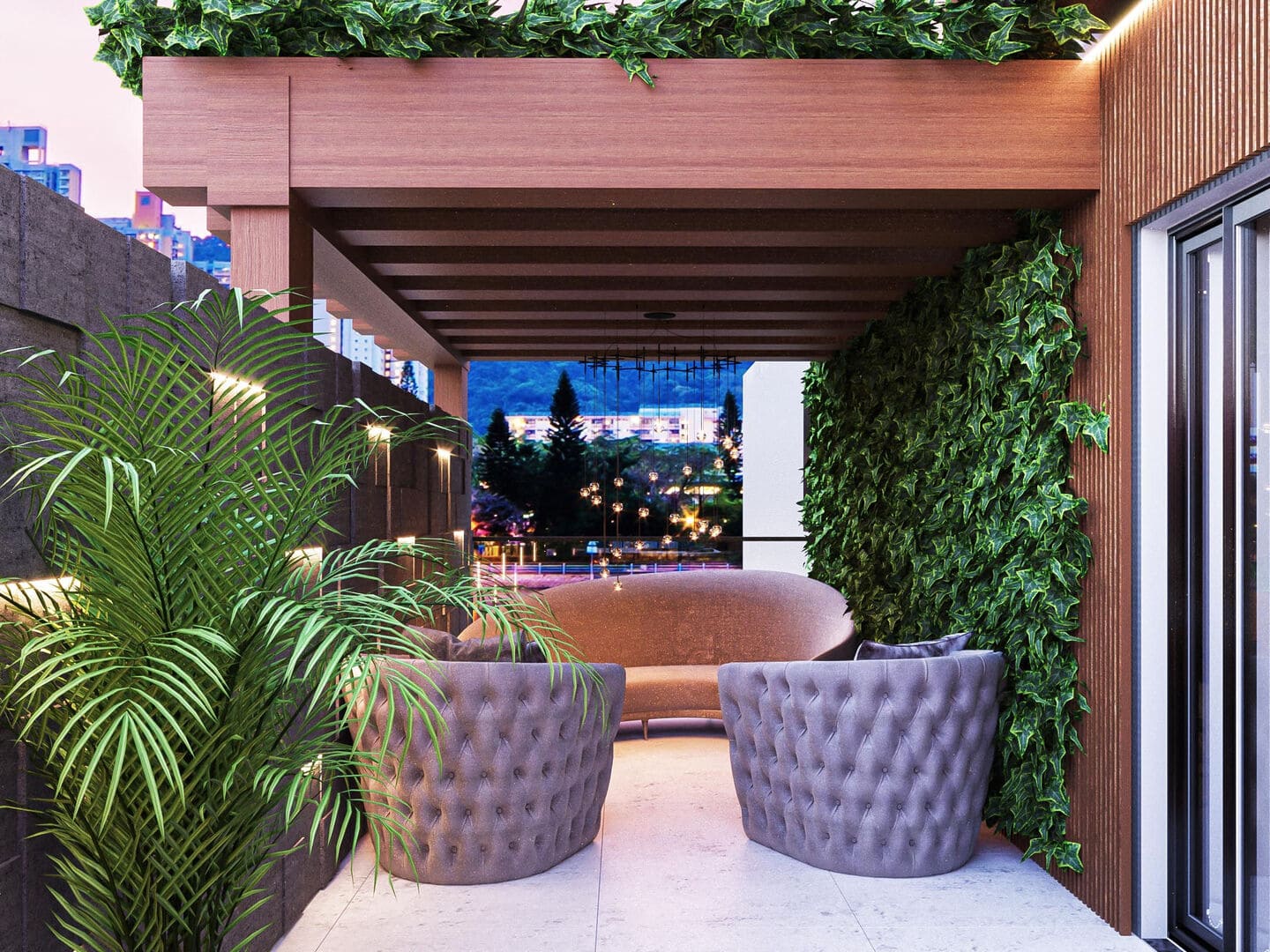 Area de lazer 5 do Mawa Residence em Porto Belo SC
