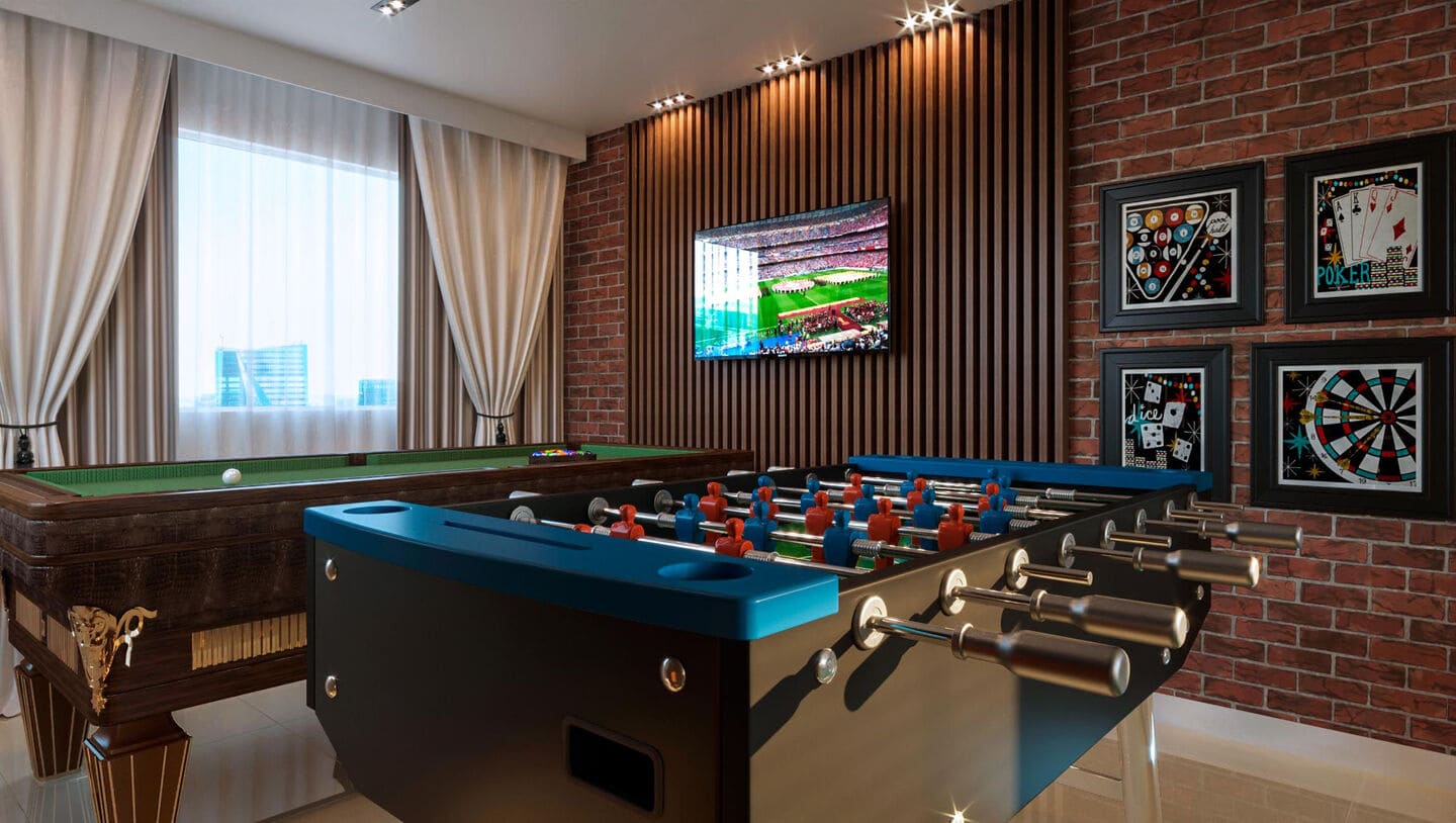 Area de lazer 13 do Mawa Residence em Porto Belo SC