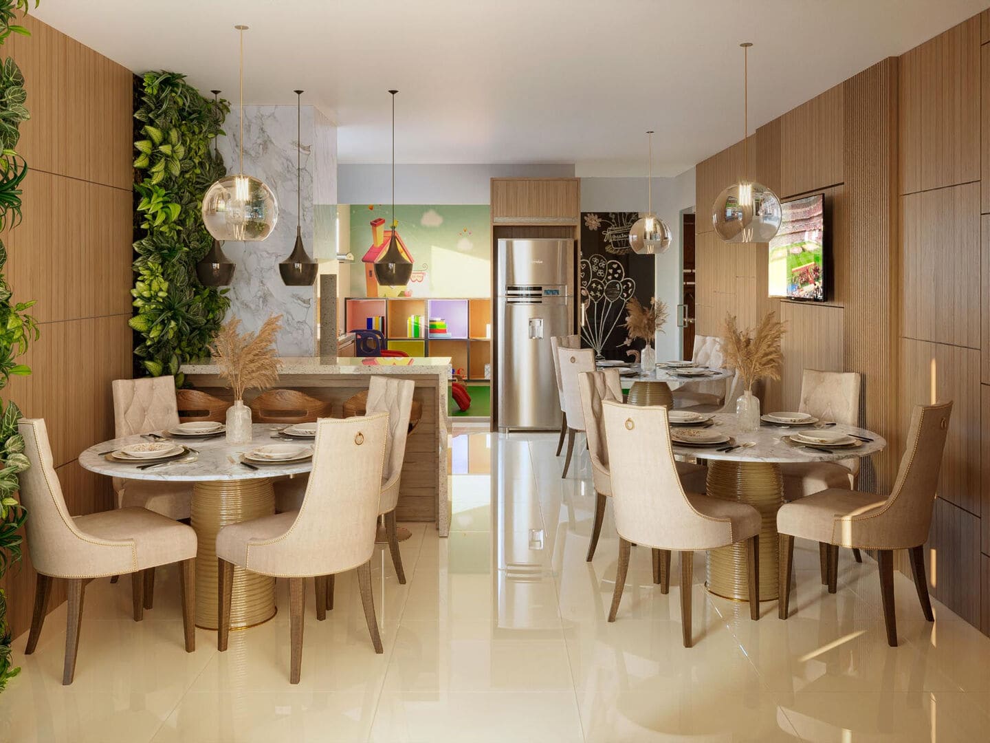 Area de lazer 9 do Mawa Residence em Porto Belo SC