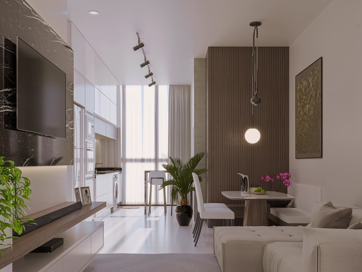 Render 3 do Mônaco Residence em Porto Belo SC