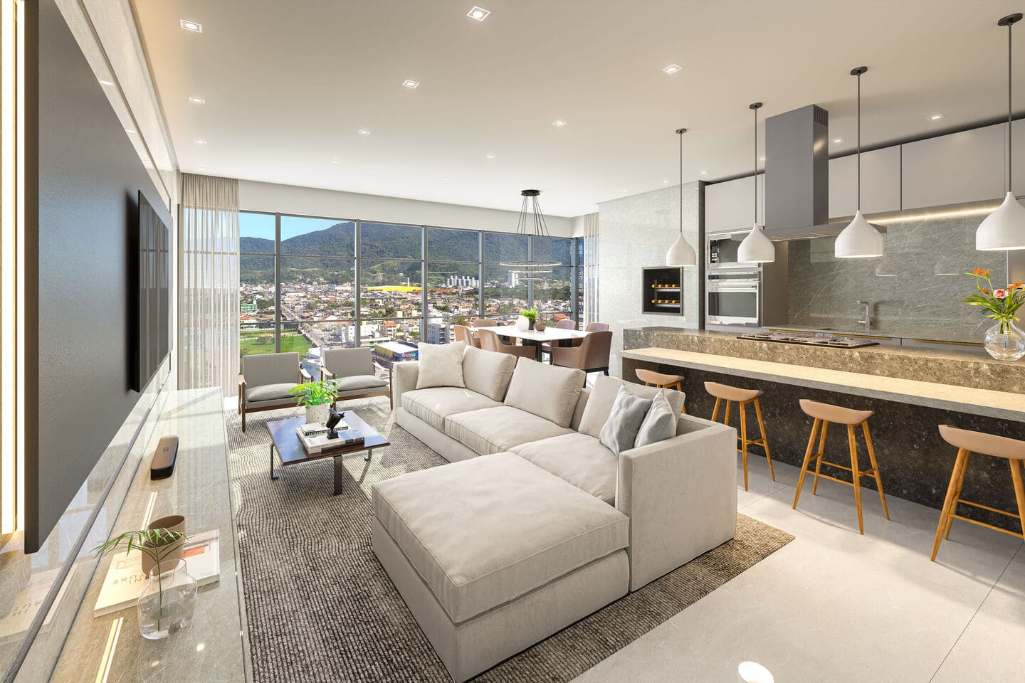 Render 2 do Nouve 354 em Porto Belo SC