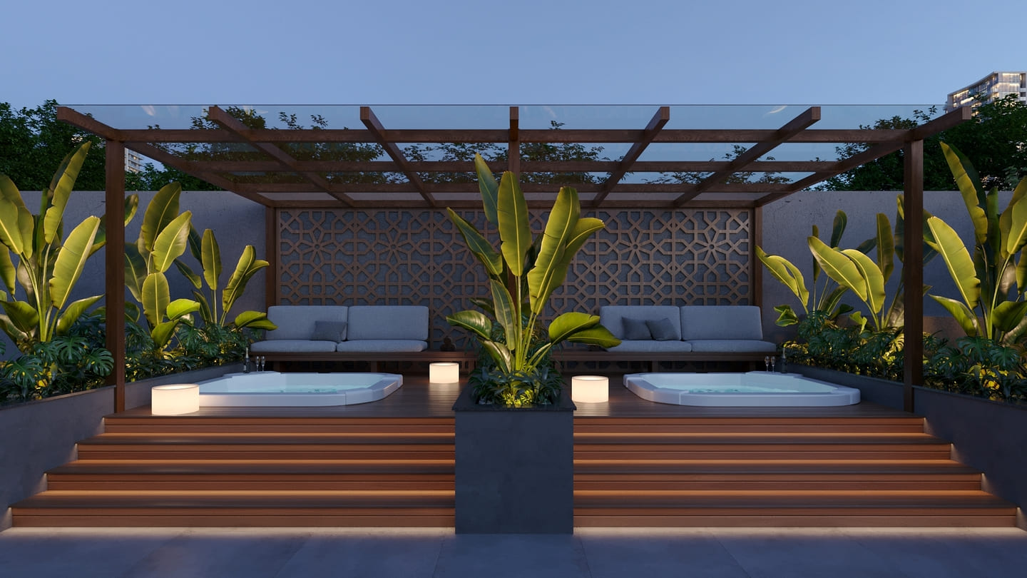 Render 1 do Ocean Island em Porto Belo SC