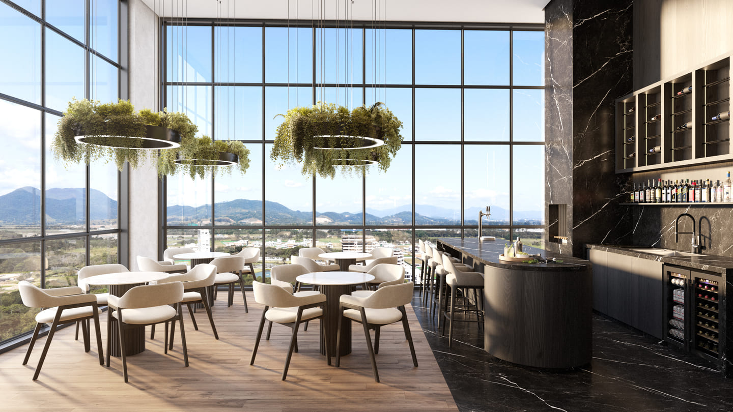 Render 21 do Park View Residencial em Porto Belo SC