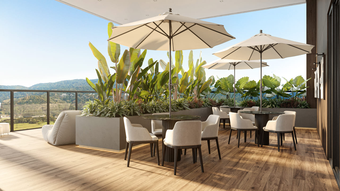 Render 20 do Park View Residencial em Porto Belo SC