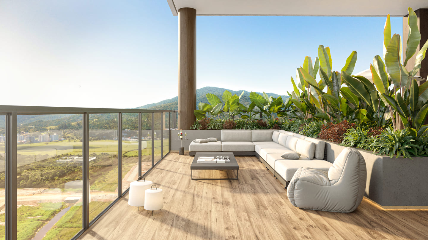 Render 19 do Park View Residencial em Porto Belo SC