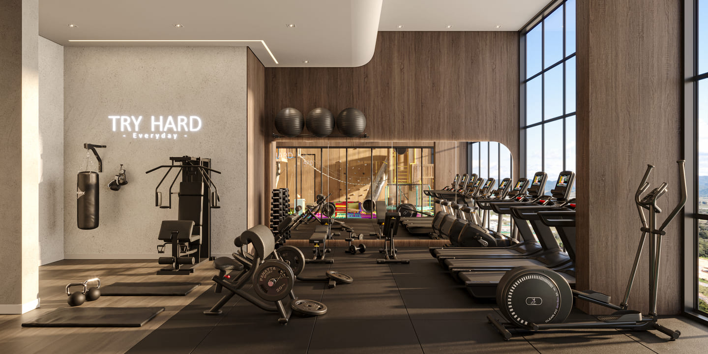 Render 30 do Park View Residencial em Porto Belo SC