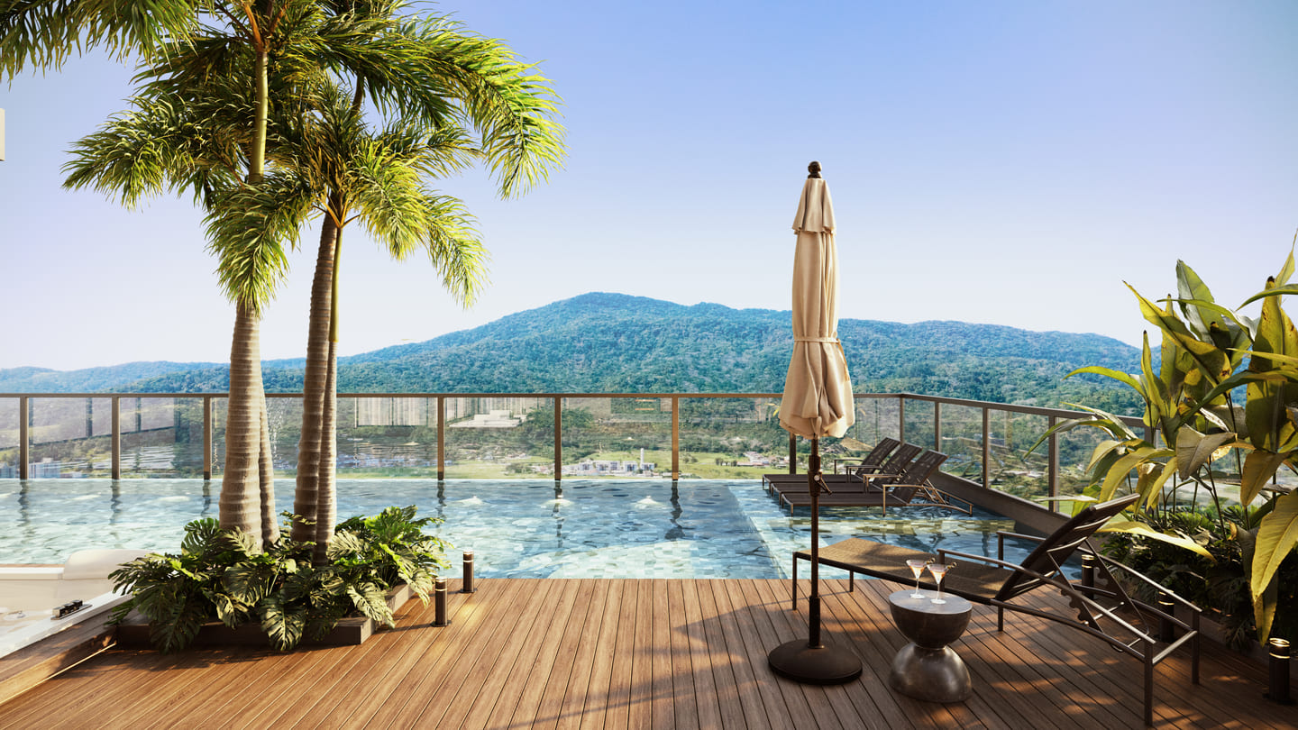 Render 1 do Park View Residencial em Porto Belo SC
