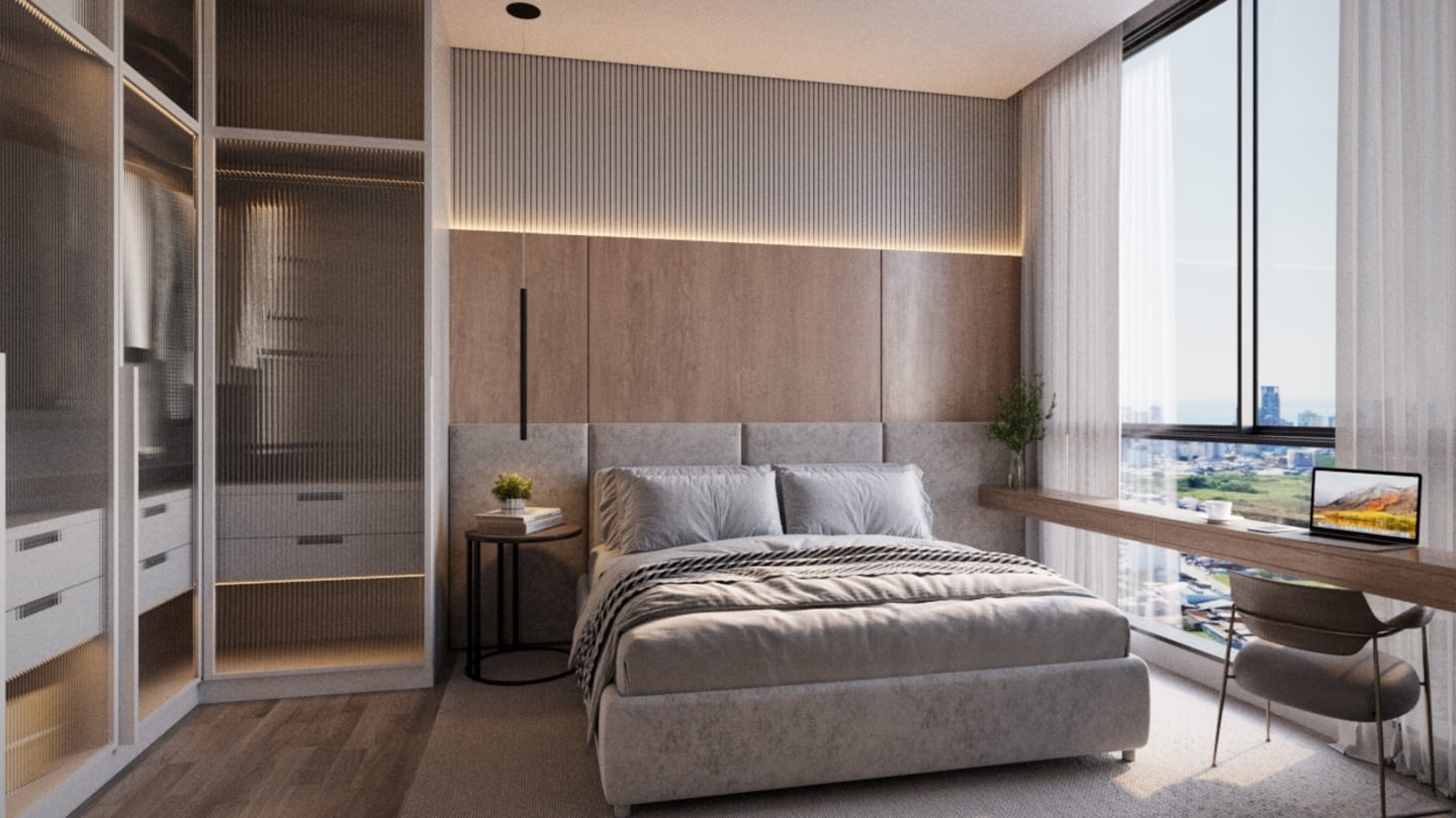 Render 15 do Park View Residencial em Porto Belo SC