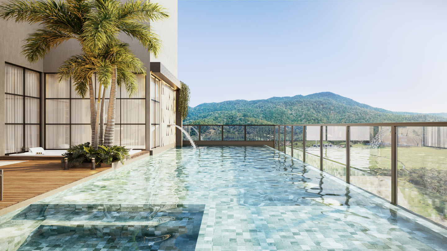 Render 16 do Park View Residencial em Porto Belo SC
