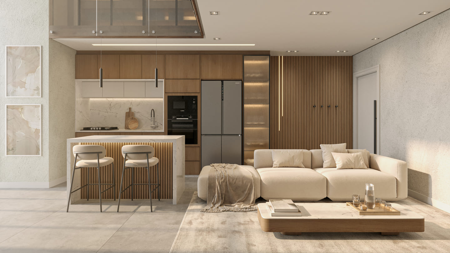 Render 8 do Park View Residencial em Porto Belo SC