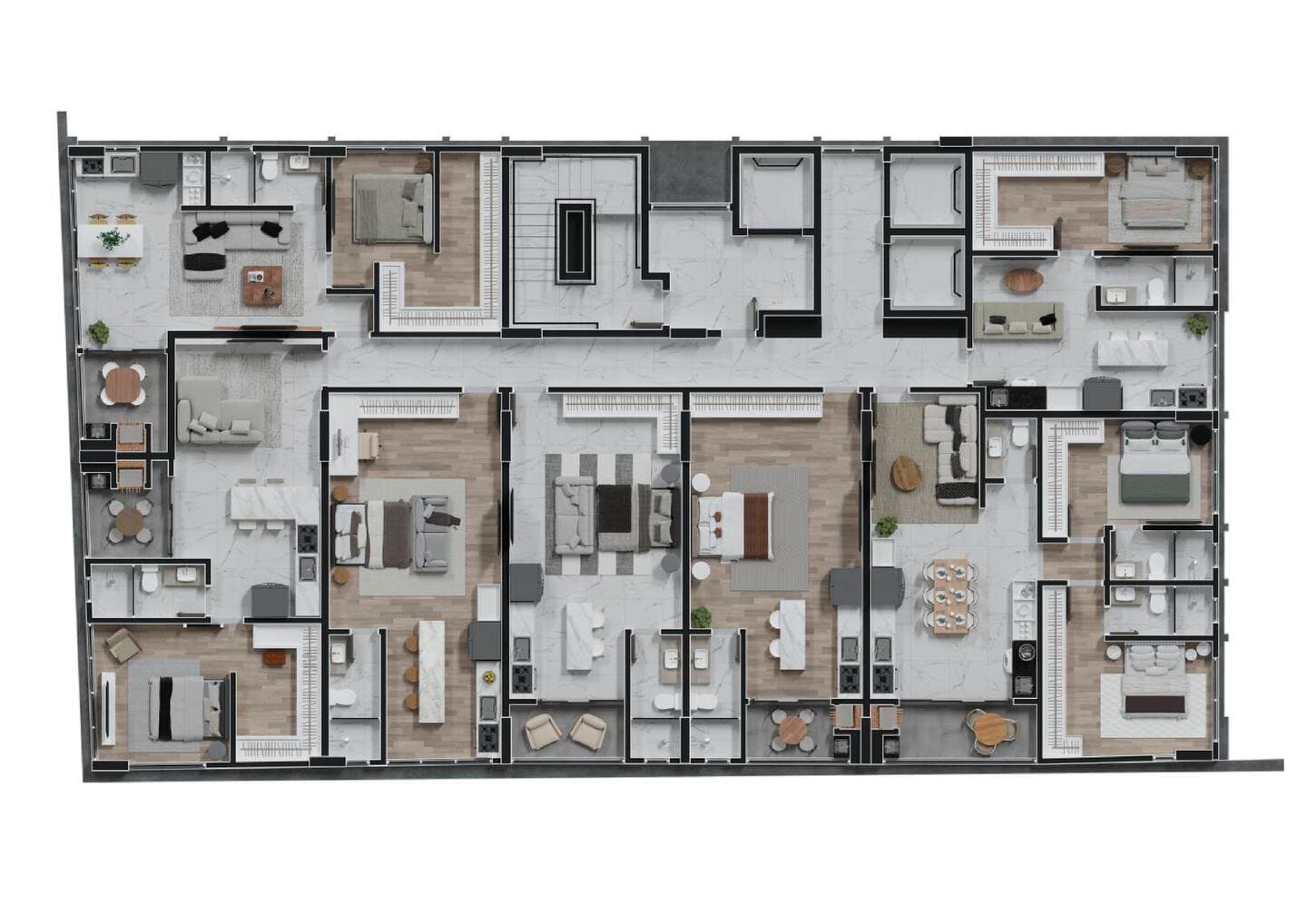 Area de lazer 2 do Park View Residencial em Porto Belo SC